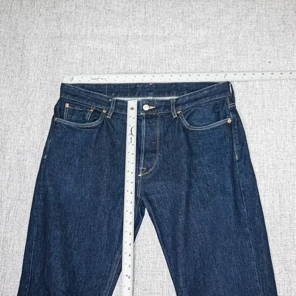 Buck Mason Ford Standard 14oz Double Dip Denim Jeans indigo 36x34 (36x32 fit)